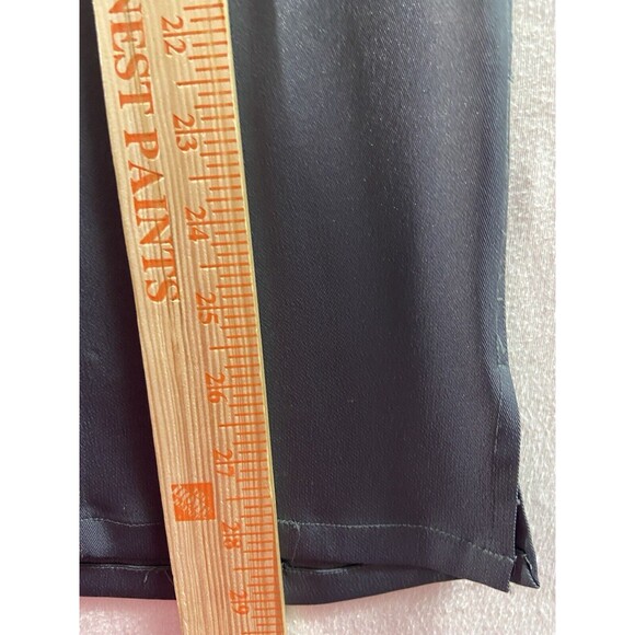 Kenneth Cole Shirt Mens Large Gray Round Snap Tailored Classic Preppy - Picture 8 of 9